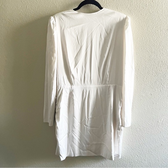 Generation Love Miley White Long Sleeve Satin Mini Dress - Picture 7 of 9